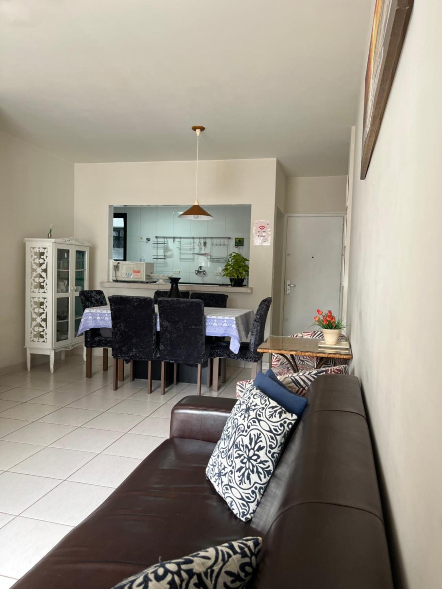 Apartamento Amplo A Menos De 400 Metros Da Praia Localizado Proximo A Praca Da Brunella, Area Nobre Do Guaruja. エクステリア 写真
